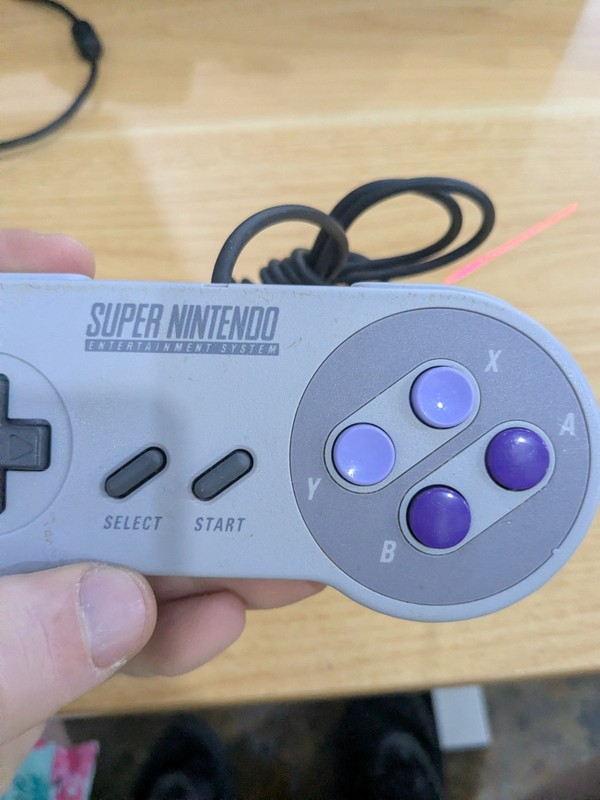 A1 Official SNES Mini Classic Edition OEM CLV-202 Controller Super Nintendo gallery