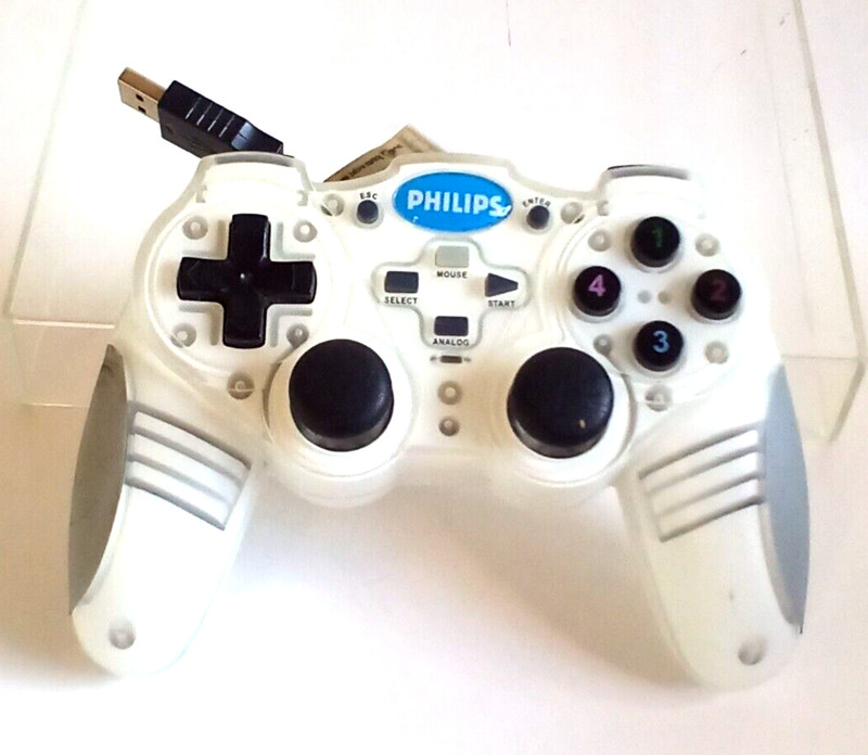 Philips SGC2909BB/27 PC gamepad retractable USB controller
