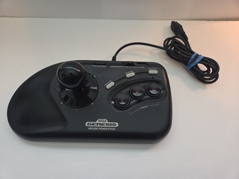Sega Genesis Arcade Power Stick 1990 Joystick Controller 1655 Tested VTG