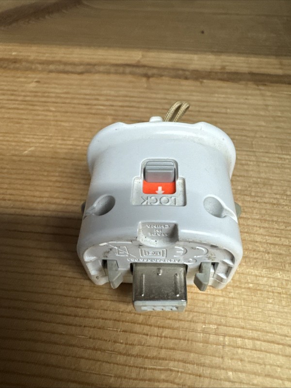 Authentic OEM Nintendo Wii Motion Plus Adapter Great Condition White gallery