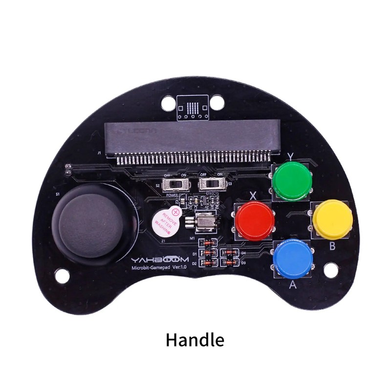 Basic Gamepad Microbit Handle with Button Rocker for STEM Education