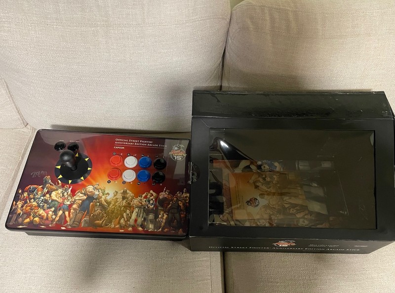 🕹️ Street Fighter 15th Anniversary Edition Arcade Stick – PS2 / Xbox – RARE
