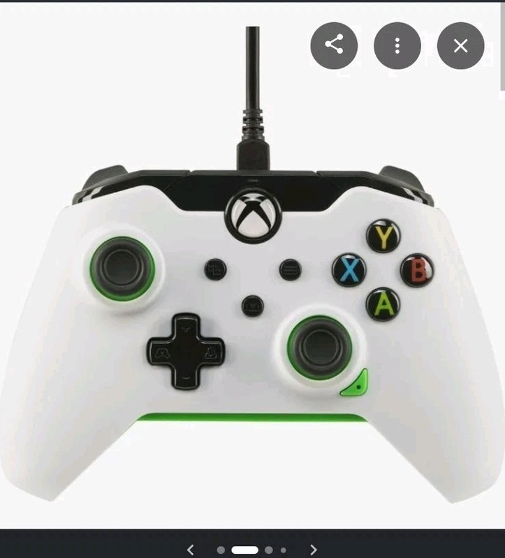 Xbox Series X Wired Controller /green/white