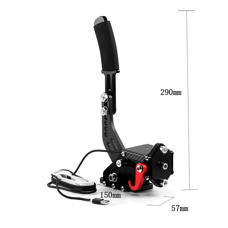 Adjustable 14Bit PC USB Handbrake For Racing Game Logitech G25/G27/G29 T300 T500 gallery