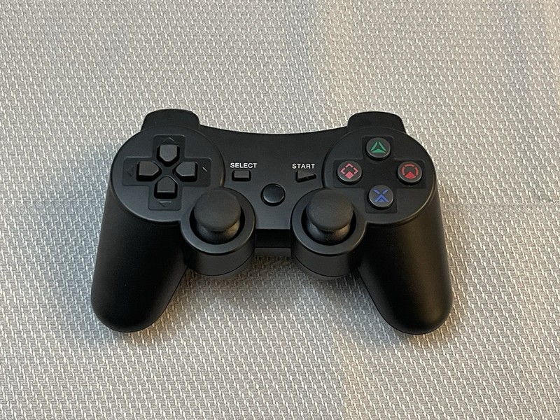 PlayStation 3 PS3 Wireless Bluetooth Controller BLACK TESTED WORKING!!