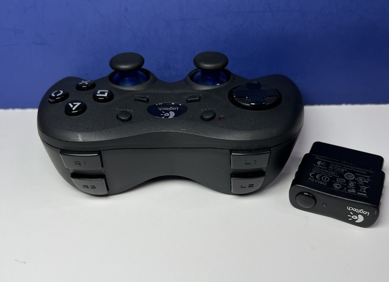 Logitech G-X2D11 PlayStation 2 PS2 Wireless Action Controller w/ Dongle - TESTED gallery
