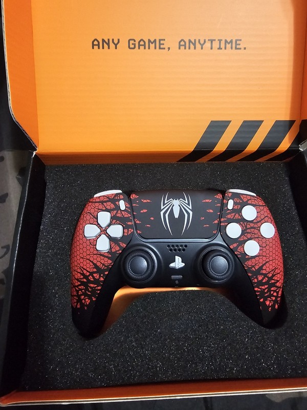 Ps5 Sony DualSense Wireless Controller Custom SPIDERMAN