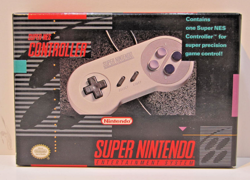 Super Nintendo Controller *** BOX ONLY – NO CONTROLLER ***