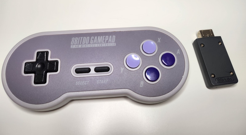 8Bitdo SN30 2.4G Wireless Gamepad SNES/SFC Classic Edition with Receiver Dongle