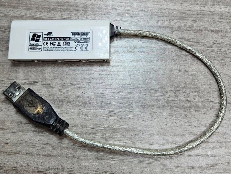 Rockband 4-Port USB 2.0 VP-H209 T19