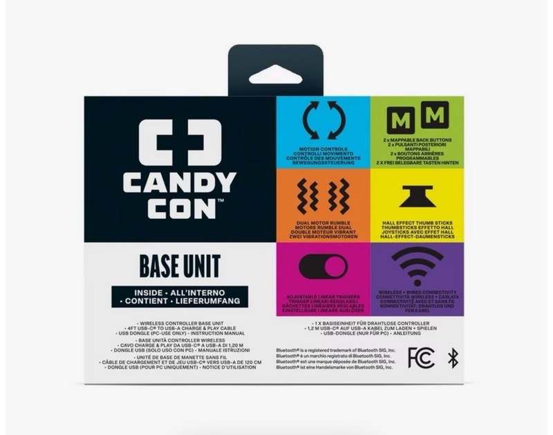Nintendo Switch CANDY CON Base Unit Customizable Wireless Bluetooth Controller gallery