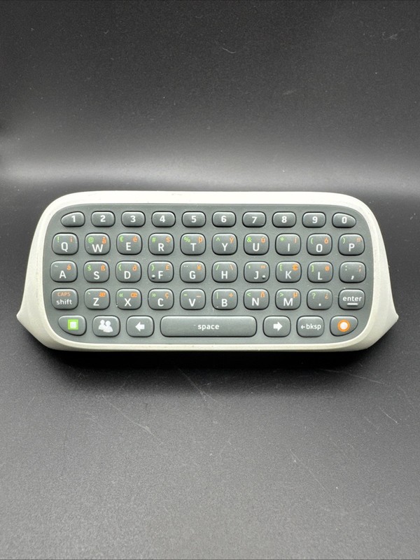Official Microsoft Xbox 360 Chatpad Keyboard Controller Attachment UnTested