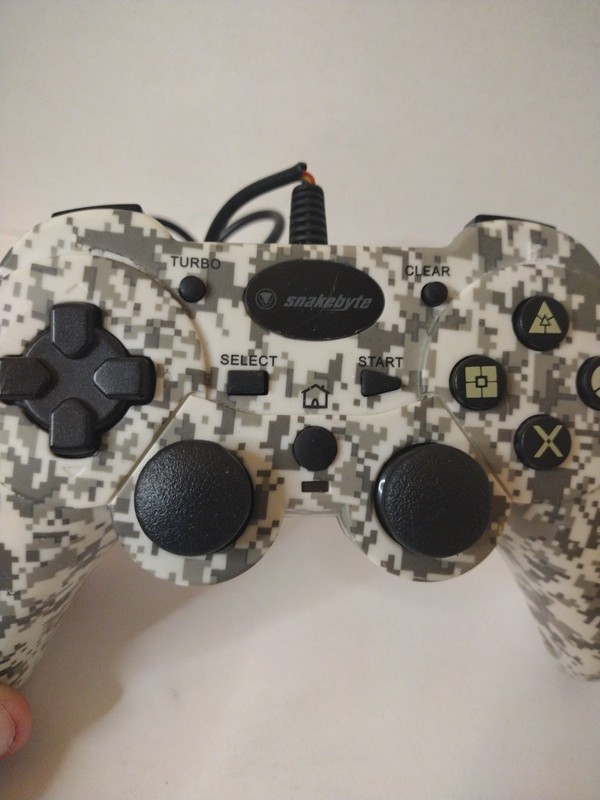 Snakebyte SBO1426 PS3 Wired Controller Camo For PlayStation 3- Read gallery