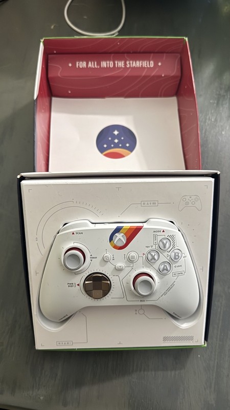 Microsoft Wireless Controller for Xbox One/Series X/S – Starfield Limited…