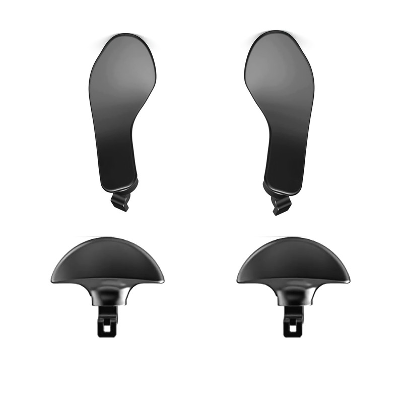 Black Stainless Steel Back Button Paddles For PS5 Edge Controller Replace Parts gallery