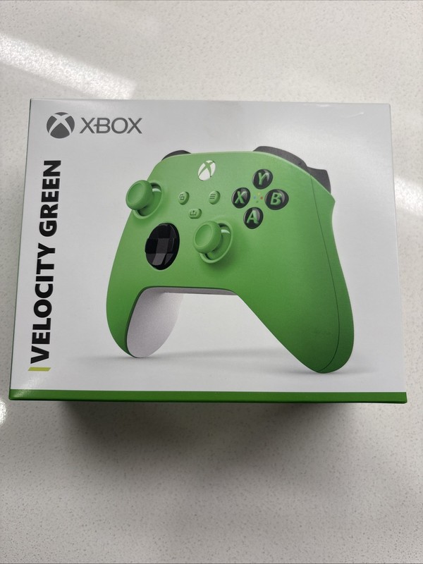 Brand New Factory Sealed Microsoft Xbox Velocity Green Wireless Controller