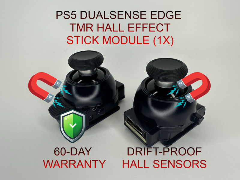 1x CUSTOM DRIFT-PROOF PS5 DualSense EDGE Stick Module – GULIKIT TMR HALL EFFECT