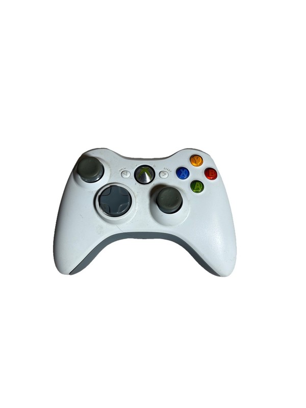 Genuine OEM Microsoft Xbox 360 & PC Windows White Wireless Controller 1403
