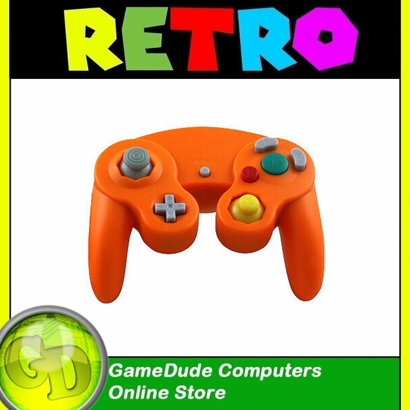 TEKNOGAME NGC/Wii ORANGE Classic Controller MODEL : GC905 (722267833688) – [F33]