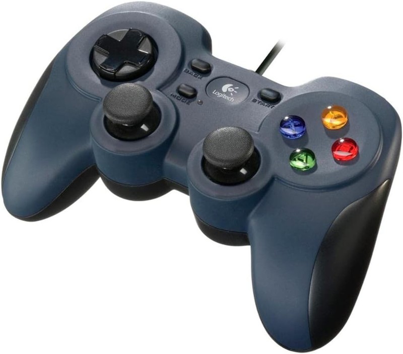 Logitech G F310 Wired Controller PC Blue Black Gamepad