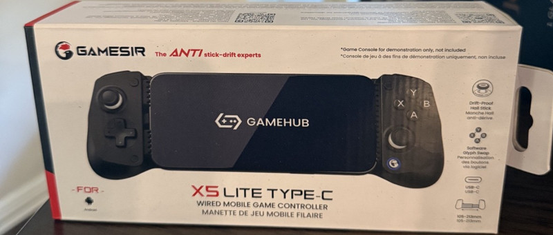GameSir X5 Lite Type-C Wired Mobile Game Controller for Android USB-C