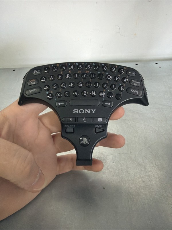 Sony PlayStation 3 Wireless Keypad Keyboard Controller Attachment