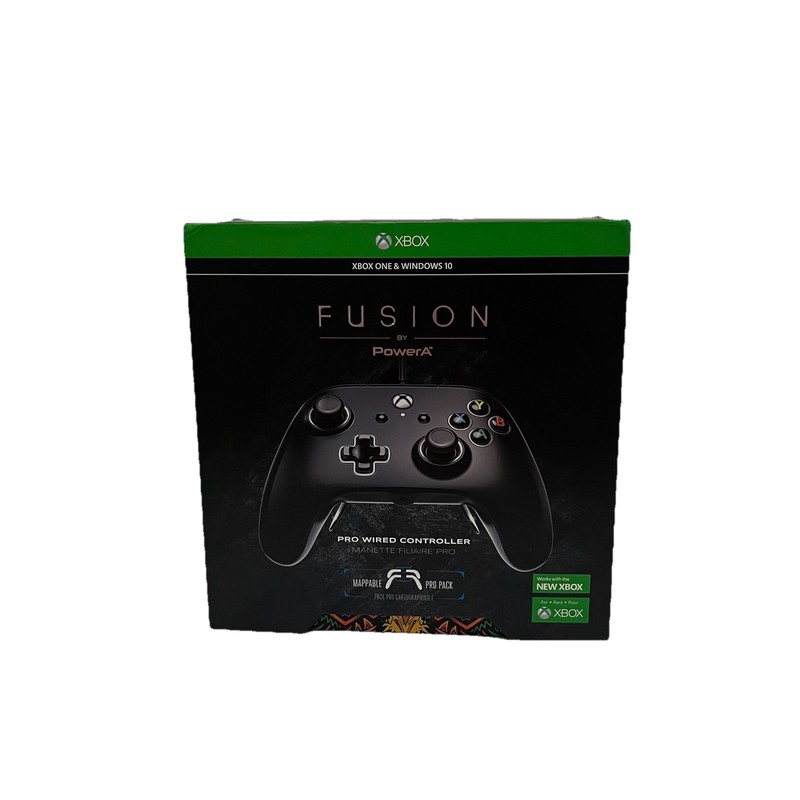 PowerA Xbox One Fusion Pro Wired Controller Case & Box w/SOME Accessories Only