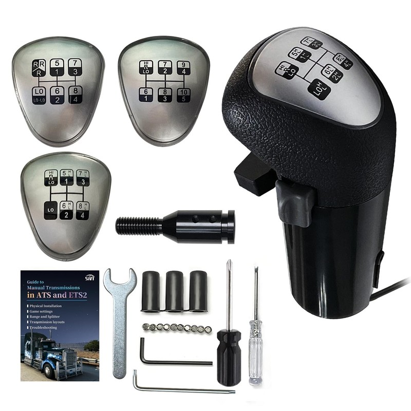 USB Shifter Knob for ATS & ETS2 PC Logitech G25 G27 G29 G920 G923 Thrustmaster