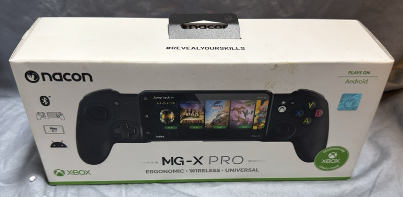 RIG Nacon MG X Pro Xbox Android Mobile Gaming Controller Wireless New Sealed