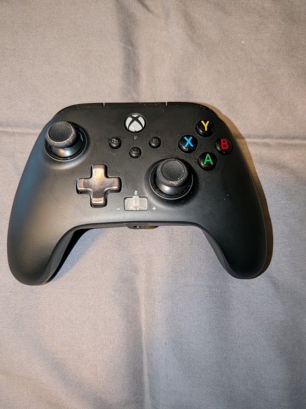 PowerA Xbox Series X|S, Xbox One, PC Black Wired Controller -Model #- 1516953-02
