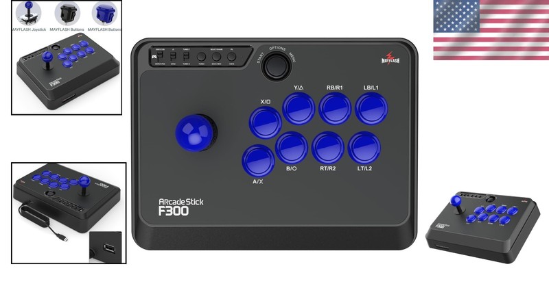 Sanwa Denshi Arcade Fight Stick Joystick - Xbox Series X PS4=**# gallery