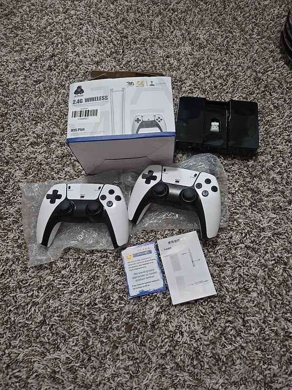 SJGAM 2.4G Wireless M15 Plus Game 2 Controllers 3D Rockers Arcade