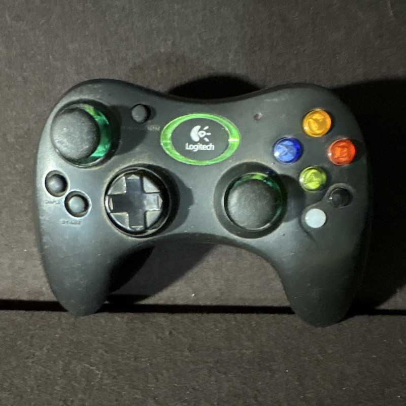 Logitech Cordless Precision Wireless Xbox Controller Black/Green