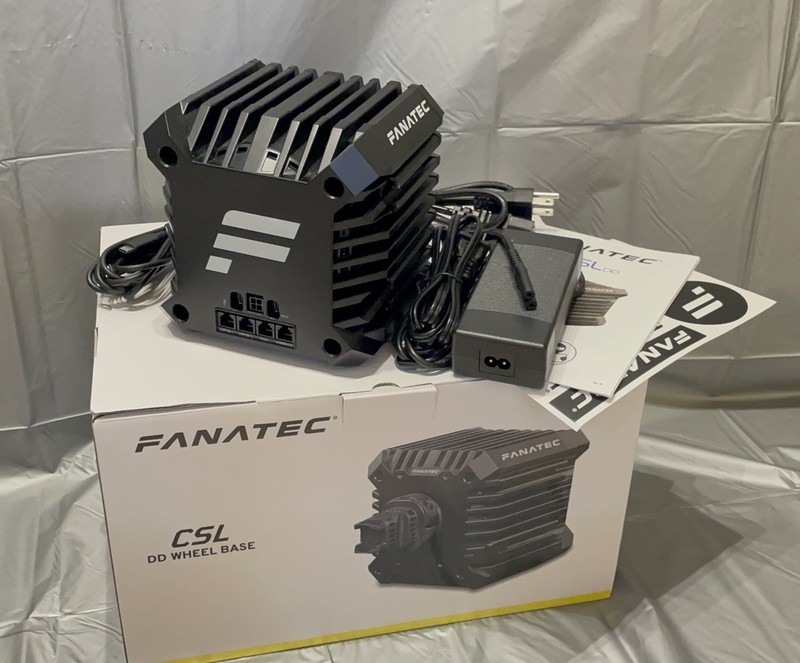 Fanatec CSL DD Wheel Base with 8nm Power Adapter - Metal QR2 - Boost 180 Generic gallery