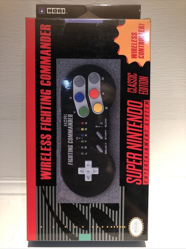 Wireless Fighting Commander for SNES Classic Edition – HORI – BRAND NEW