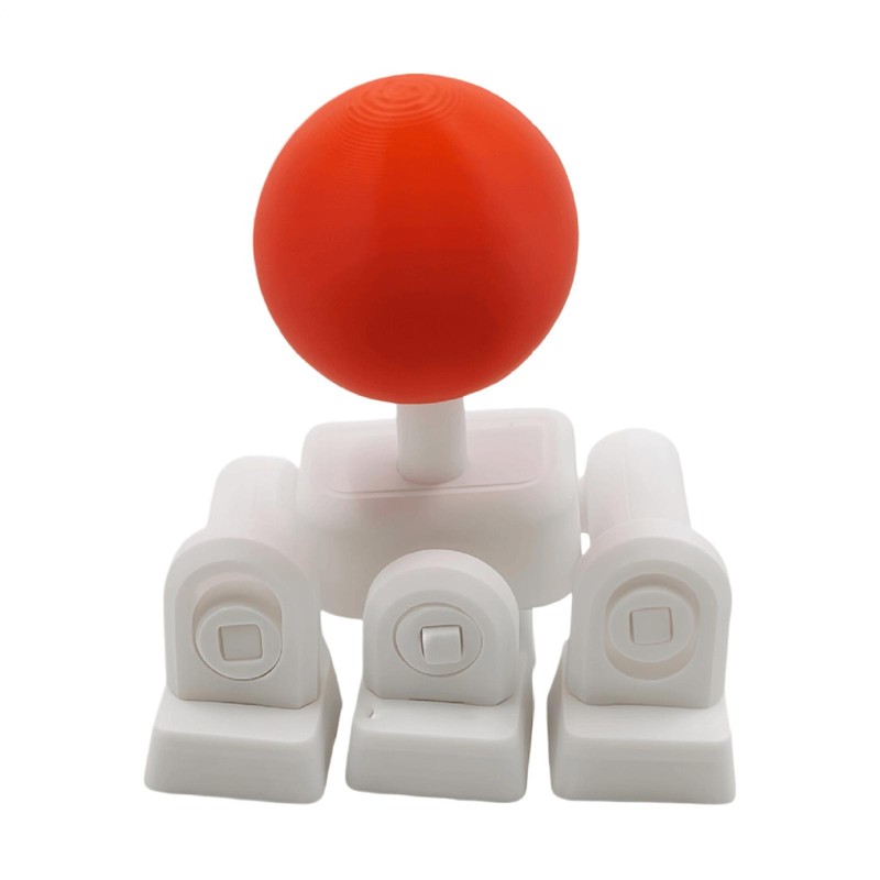 3D Printed Keyboard Joystick, 4-Way Directional Key Mod for Mechanical Keyboard