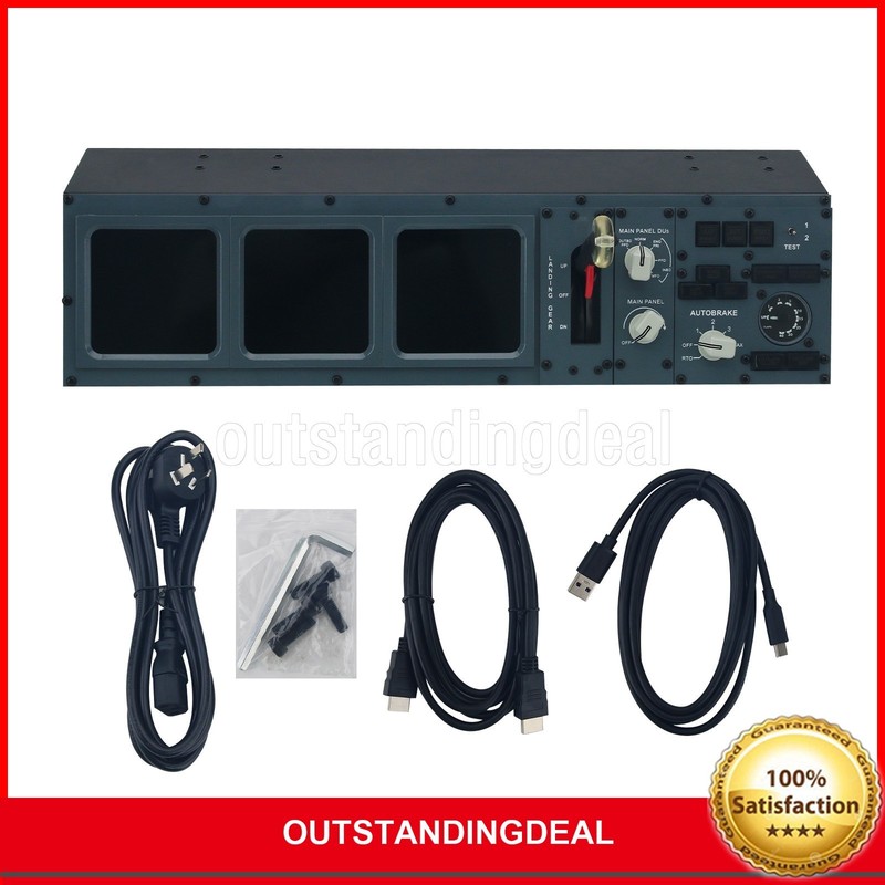 Desktop MIP Simulator with Automatic Braking System Support for PMDG737/ZIBO737