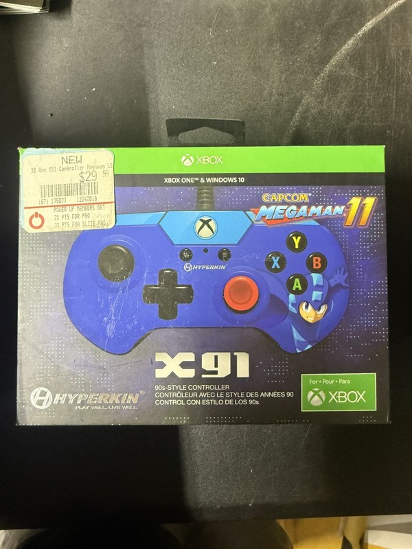 XBOX ONE/PC Hyperkin x91 Controller Limited Edition Mega Man 11!! NEVER USED