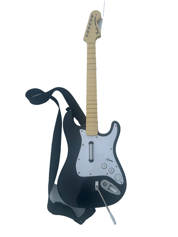 Rockband Harmonix Fender Stratocaster XBOX Wireless Guitar Model 822153
