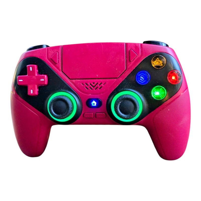 ​Gamrombo LED Wireless Controller PS5 PC RH-5188 RGB Bluetooth Gamepad Turbo