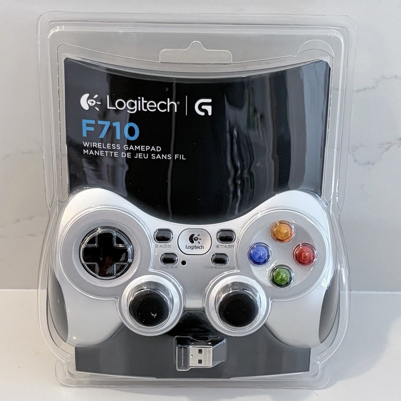 Logitech F710 (940000117) Wireless Gamepad Controller -Silver