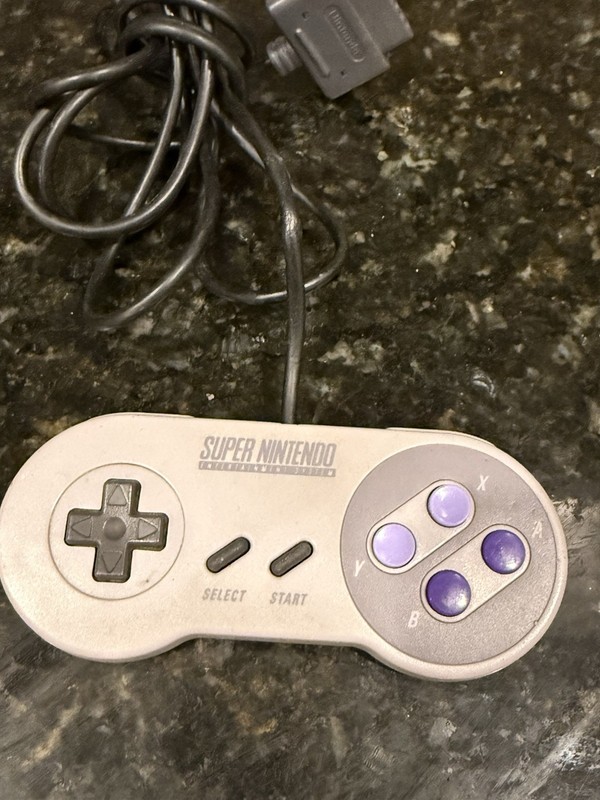 SNES Super Nintendo OEM Controller Authentic Official SNS-005