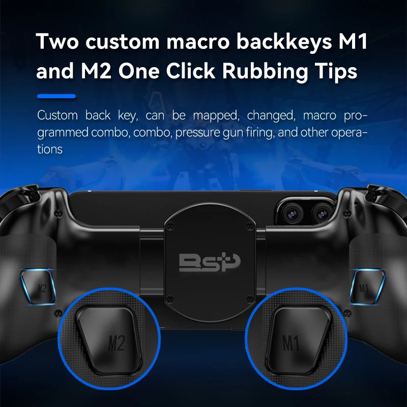 D11 Stretchable Game Controller Hall Trigger Supports Android gallery