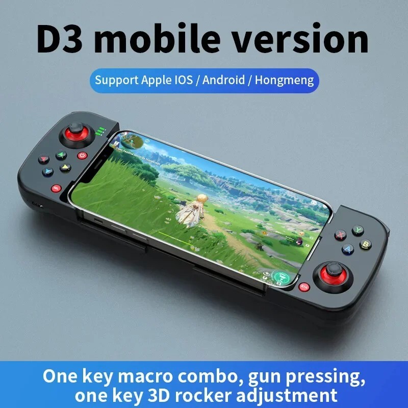D3 Wireless Stretchable Game Controller Bluetooth 5.0 Mobile Phone Gamepad Contr