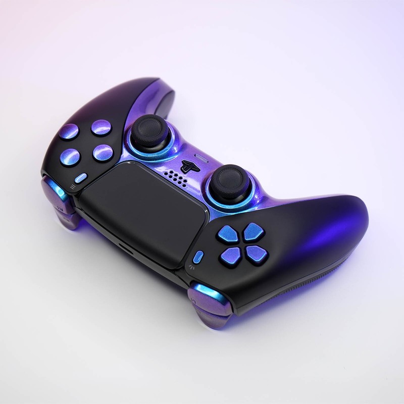 Dark Matter Sony x Killscreen DualSense Matte Black PS5 Controller Mouse Click gallery
