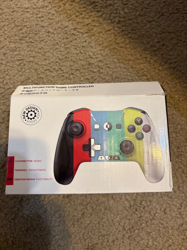 Wired Controller N Switch / Widows PC / Android/iPhone Custom Programming