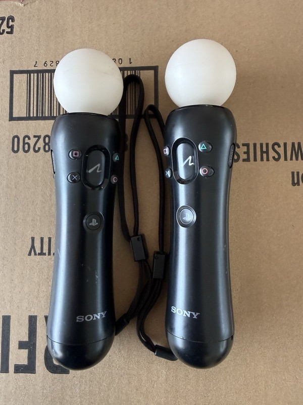 Sony Playstation Motion Controller 2 Pack CECH-ZCM1U PS3 PS4 PSVR VR Set