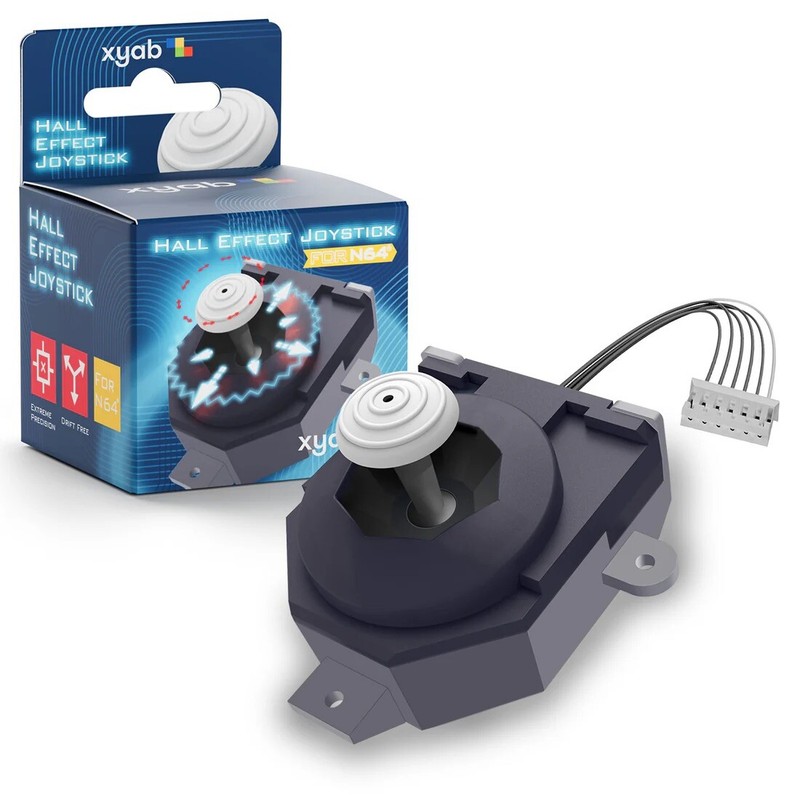 N64 Hall Effect Joystick Replacement Part for Nintendo 64 Original Style – NEW