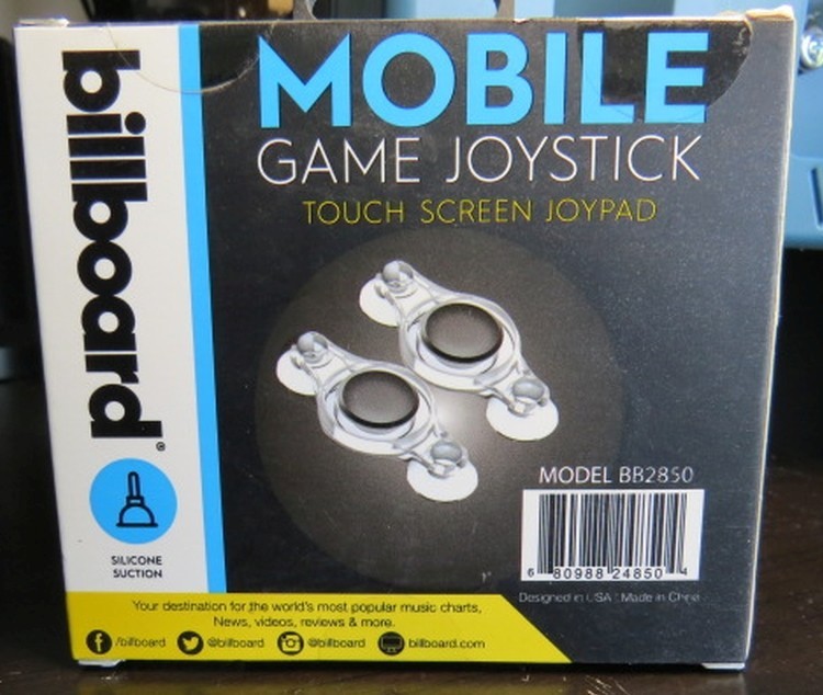 BILLBOARD MOBILE SMARTPHONE GAME JOYSTICK TOUCH SCREEN JOYPAD BB2850