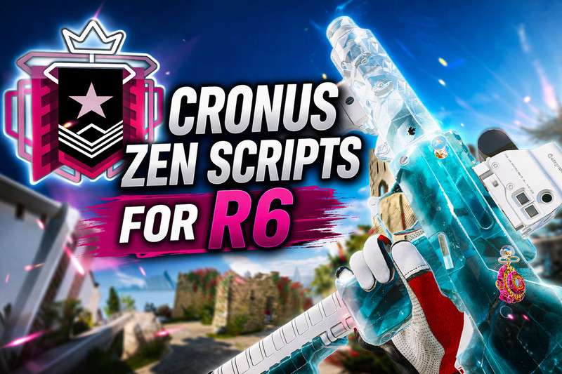 Cronus Zen Scripts for Rainbow Six Siege (R6) | ANTI RECOIL & PRO SETTINGS